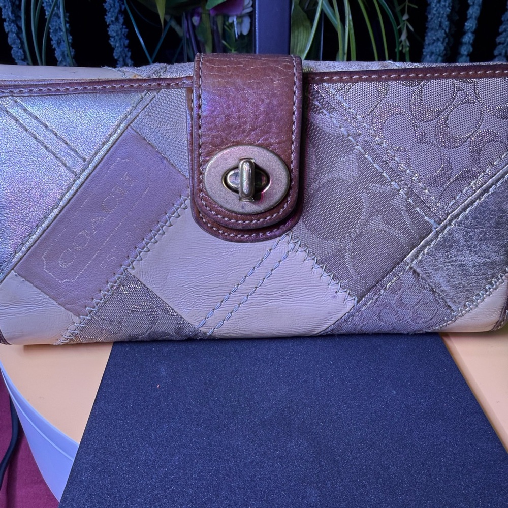 Coach Limited Edition Patchwork Wallet - image 1